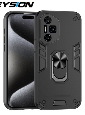 适用荣耀300 Ultra手机壳车载磁吸支架指环防摔硬壳保护套商务男荣耀300 Pro高级简约时尚Honor多功能保护壳