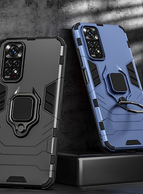 适用于国外版红米Note 11手机壳气囊防摔Note 11 Pro车载磁吸保护