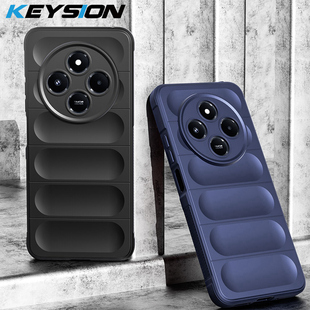 14R 保护套微磨砂凹凸手感Redmi 5G创意手机套 C75手机壳软硅胶防摔保护壳红米14C简约高级感男女款 适用POCO