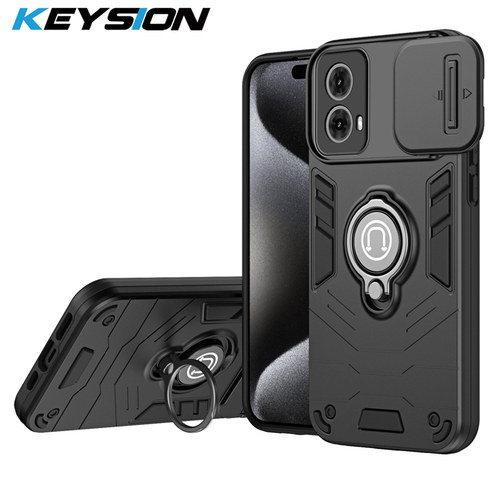 适用MOTO S50 Neo手机壳车载磁吸指环支架保护壳tpu推窗镜头保护防摔壳潮流男生时尚商务简约多功能保护套