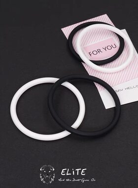 简约黑白手环森女系5mm