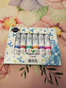 现货泰国Peppermint Field Inhaler花香鼻通薄荷八仙筒提神醒脑