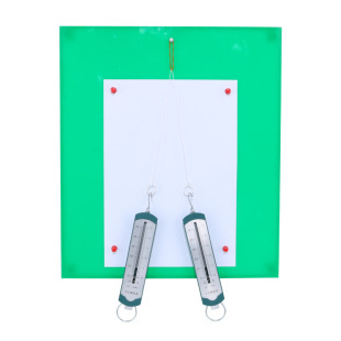 磁性力的平行四边形定则演示器含有机面板条形盒测力计力的合成分解教具教学仪器计初中物理力学实验器材全套