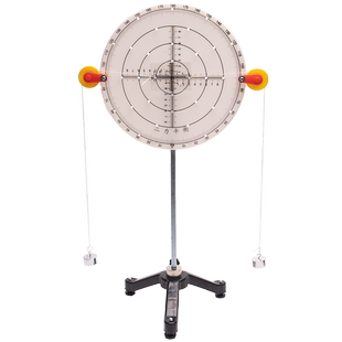 二力平衡演示器初中物理力学实验器材全套探究二力平衡的条件带刻度长木板两端带滑轮斜面小车圆盘式摩擦力