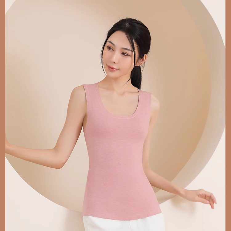 2024新款雅康保暖背心臻品羊绒抗菌德绒磨毛无痕高弹内衣马甲8938,女士内衣/男士内衣/家居服,保暖背心,淘宝优惠券,粉丝福利购,淘宝优惠卷