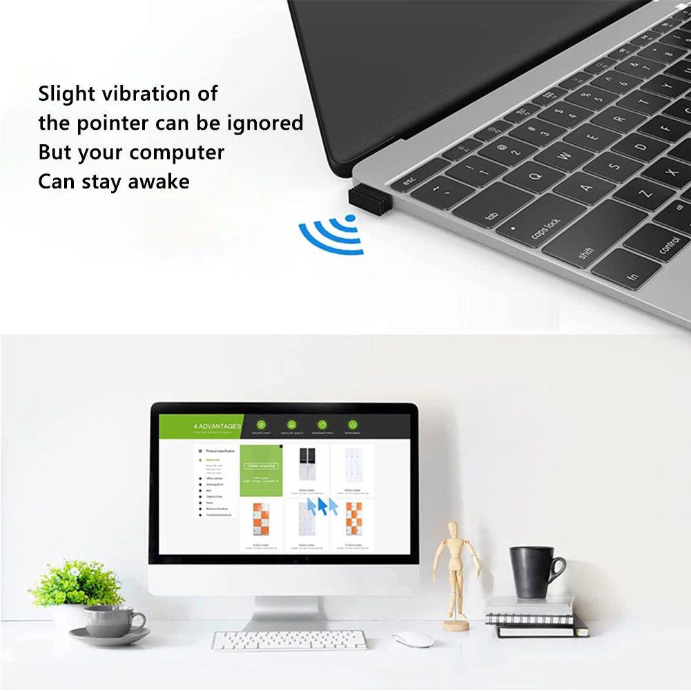 미니 USB 마우스 JIGGLER 감지할 수 없는 마우스 무버[SEPARAT 포함]