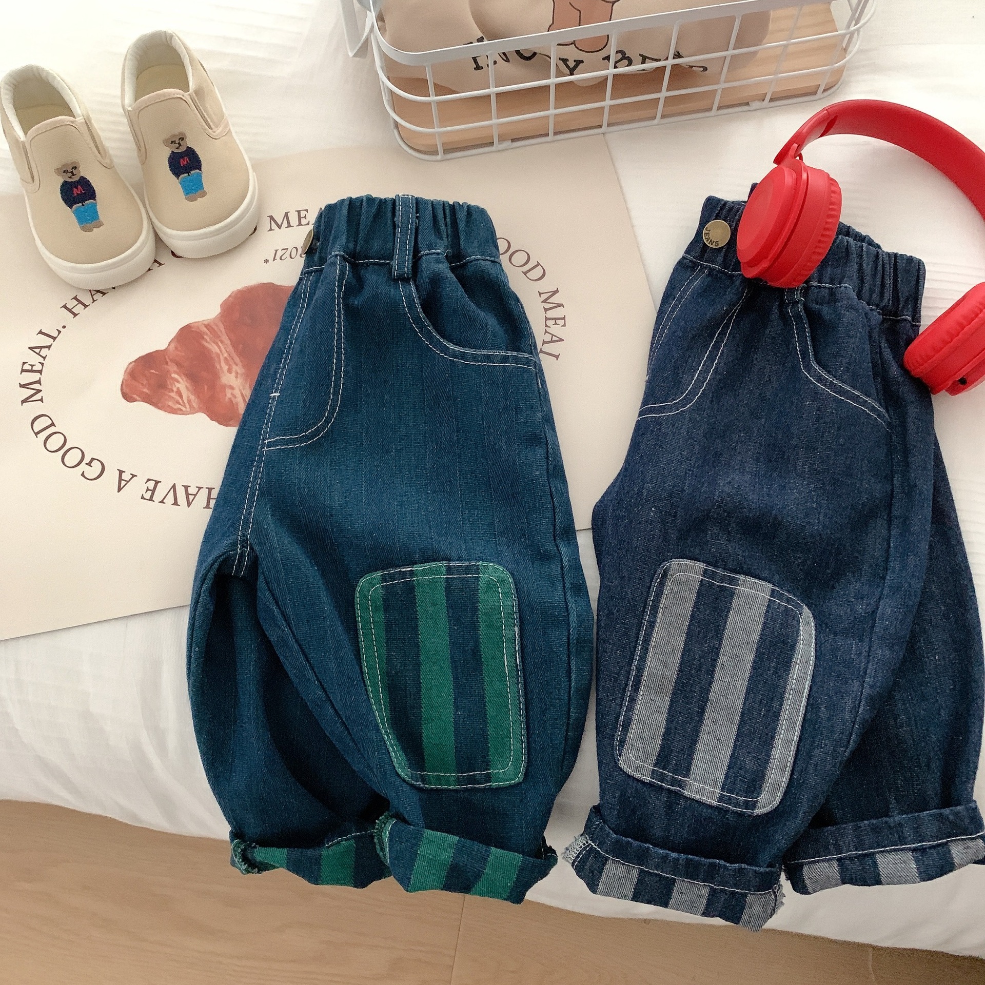 Children Jeans for Boys Jeans Autumn Fashion Baby Toddler Bo