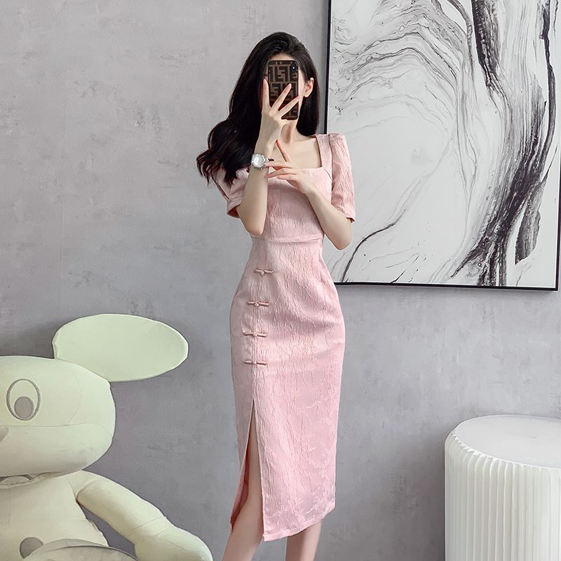 2026夏季新款少女修身旗袍礼服