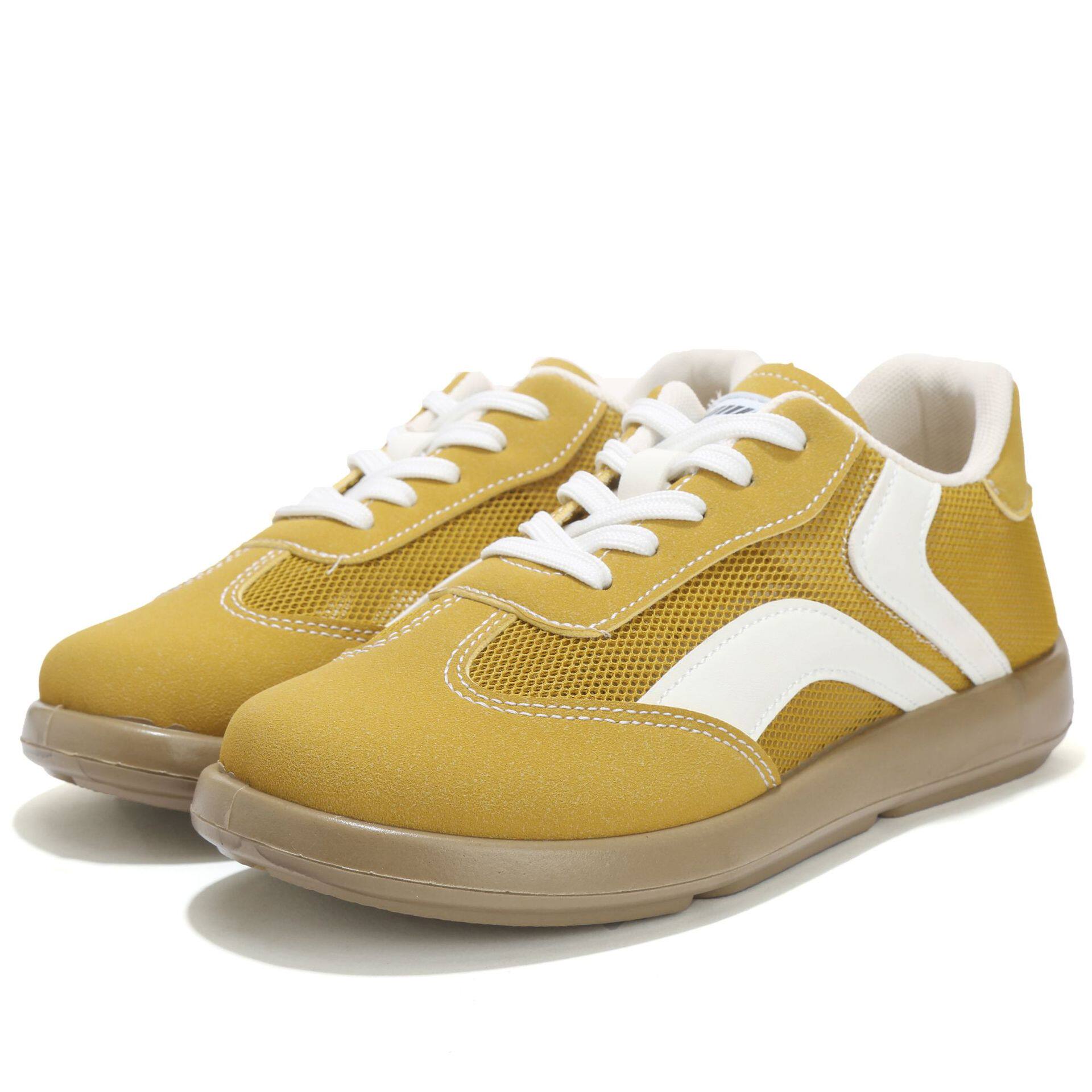 透气网面女鞋运动鞋板鞋小白鞋时尚百搭潮流轻便防滑跨境德训鞋