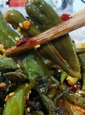 东北油焖小尖椒500g包邮