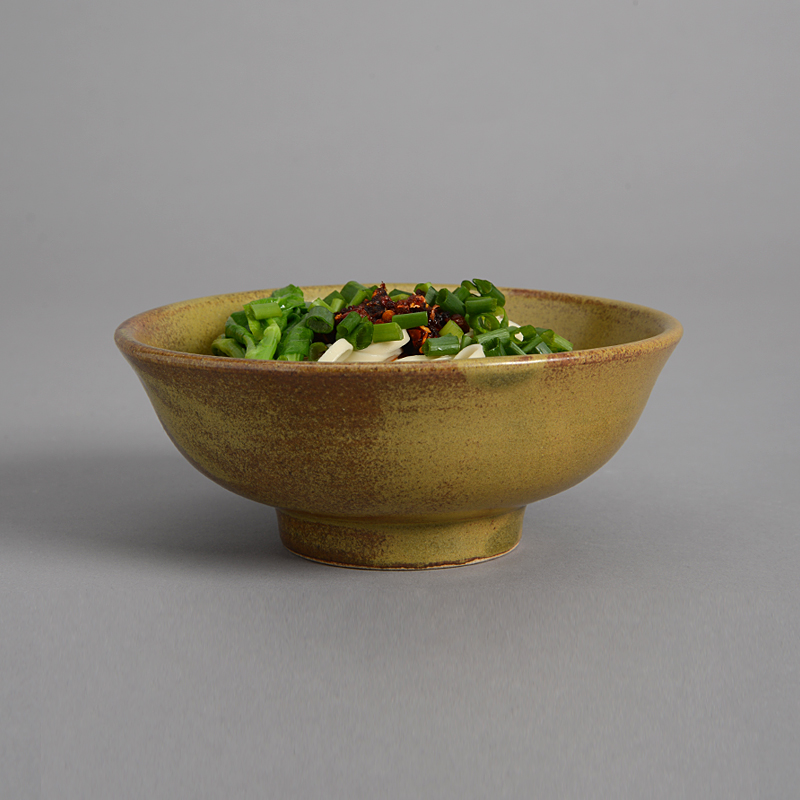 ptlife平田柴窑粗陶6寸高脚中号