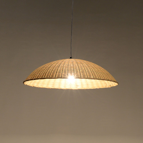 ptlife平田中式吊灯竹编中式风