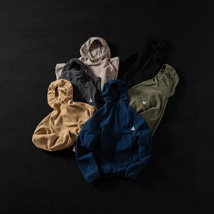 Acg户外运动休闲连帽卫衣男女抓绒衣保暖舒适摇粒绒秋冬天新款