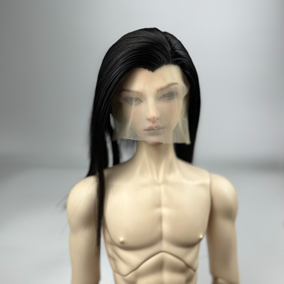 假发超软丝短款美人尖