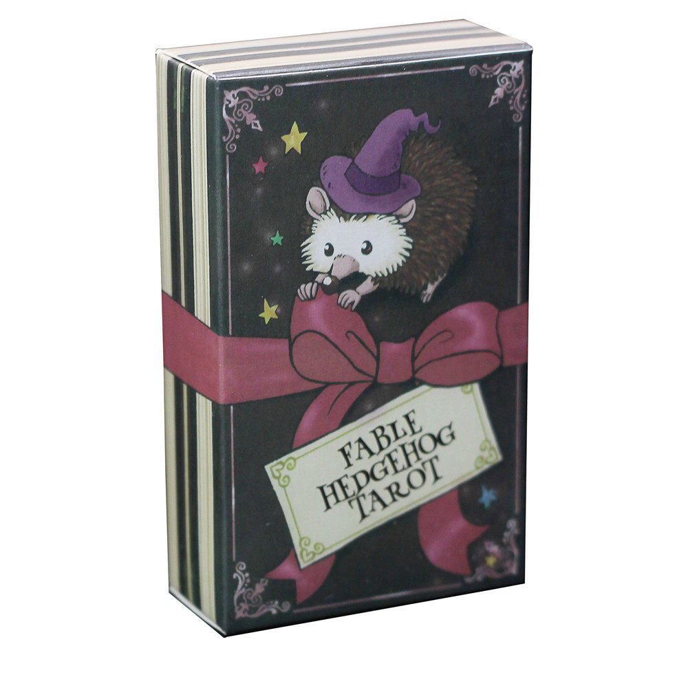 预言家刺猬塔罗牌  可爱风刺猬卡罗牌塔 fable hedgehog tarot