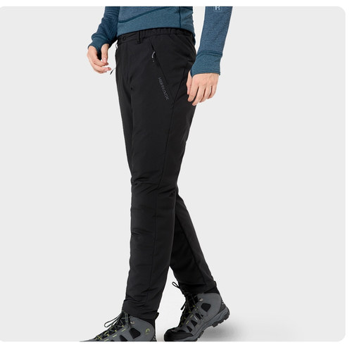 天石户外运动鹅绒羽绒裤双层外穿