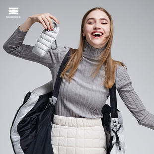 天石羽绒手机套收纳袋子严寒保暖秋冬鹅铠甲羽绒服保护手机睡袋套