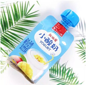 心迪妈妈小酸奶全脂乳粉益生菌儿童宝宝饮品原味草莓芒果味