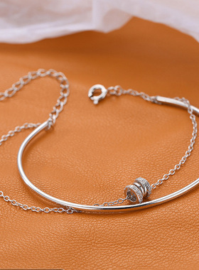 小蛮腰双层手链女生高级感ins风小众百搭时尚简约精致手镯饰品潮