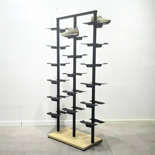 中岛鞋架鞋展示架落地式运动鞋架