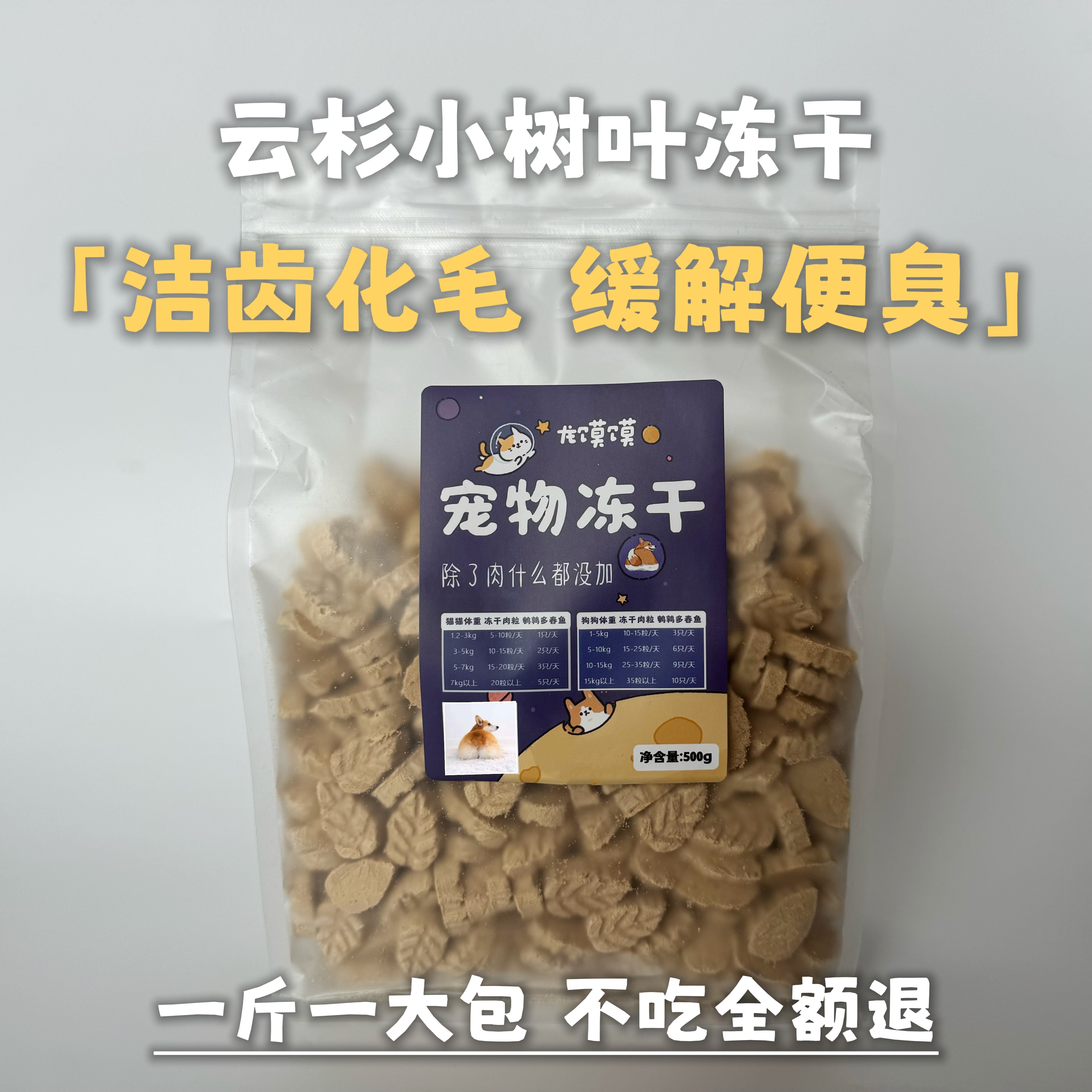 龙馍馍云杉小树叶排毛磨牙洁齿