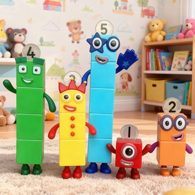 数字积木方块numberblocks平替数学教具数学教具儿童益智烘焙礼物