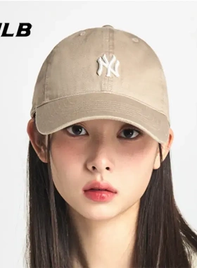 MLB韩国帽子2026新款刺绣软顶小标NY运动LA休闲鸭舌帽棒球帽CP77