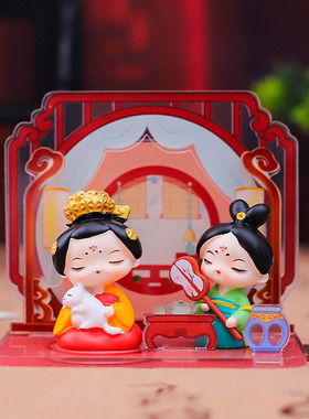 洛阳西安文创纪念品唐仕女生礼物