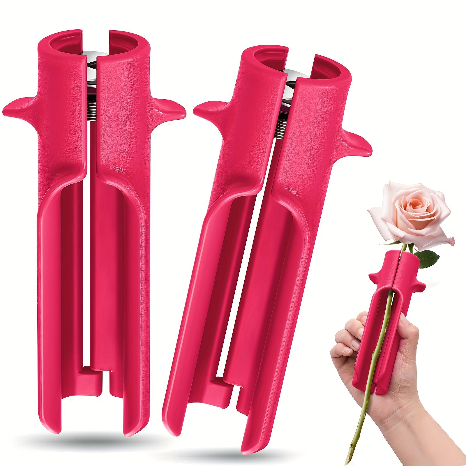 跨境热卖玫瑰脱衣舞娘除刺器玫瑰剥皮器Rose thorn remover拔刺机