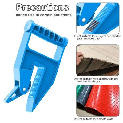 地毯垫子夹持器 Mat Grippers 省力不脏手垫子搬运工具垫子拉拔器