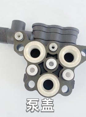 黑骑士A3A7洗车机黑鹿F3F5刷车泵泵头总成泵盖配件水封压力表轴承