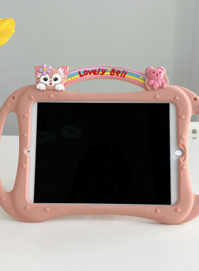 手提手柄支架玲娜贝儿适用苹果ipad10代平板保护套ipadair6硅胶mini6/air5/air2可爱ipadpro2024软ipad9卡通