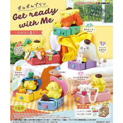 RE-MENT布丁狗今日的穿搭盲盒