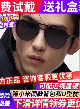 暴龙眼镜墨镜男款2025新款偏光太阳镜开车官方旗舰店正品BL8123