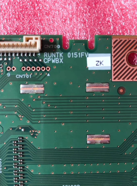 LCD-60UF30A逻辑板RUNTK 0151FV CPWBX 1P-0158X00-4010