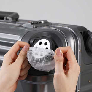 一次性多功能防尘罩行李箱轮子保护套染发耳罩话筒套美妆蛋收纳