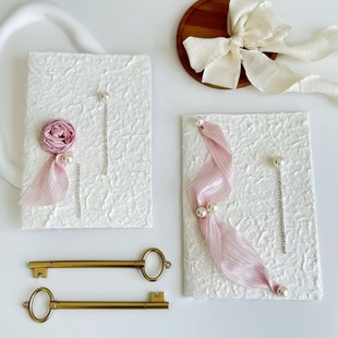 婚礼誓言卡结婚新娘新郎誓词宣言本订婚简约小众高级致辞宣誓手卡