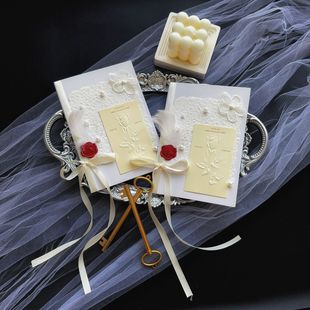 婚礼誓言卡新郎新娘誓词宣言高级致辞手写宣誓手卡轻奢婚礼演讲卡