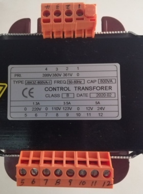 电梯变压器JBK3Z-160VA/JBK3Z-500VA/JBK3Z-600VA/JBK3Z-800VA