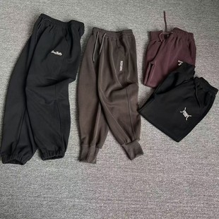 卫裤 童装 宽松字母刺绣休闲百搭束脚裤 160中小男女童春秋时尚 130