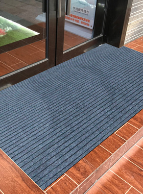 入户进门口地毯家k用灰色防滑耐磨门垫大面积整铺室内地垫吸水脚