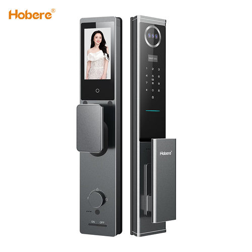 Hobere弘博汇H6Pro-F防水智能锁精雕掌静脉人脸识别防盗门锁