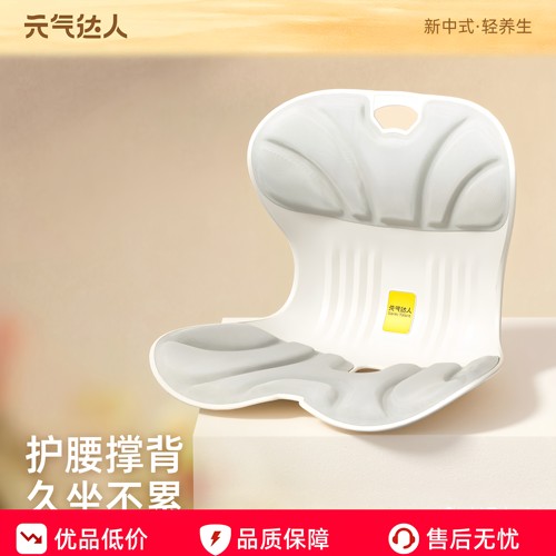 元气达人护腰坐垫久坐神器靠垫