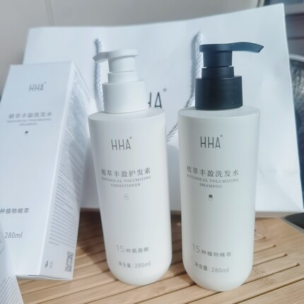 HHA植萃丰盈洗发水护发素四季优美氨基酸洗发水现货发货微商正品