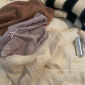 款 抗菌蕾丝少女性感中腰简约 内裤 女纯棉四季 落日黄昏 我和你