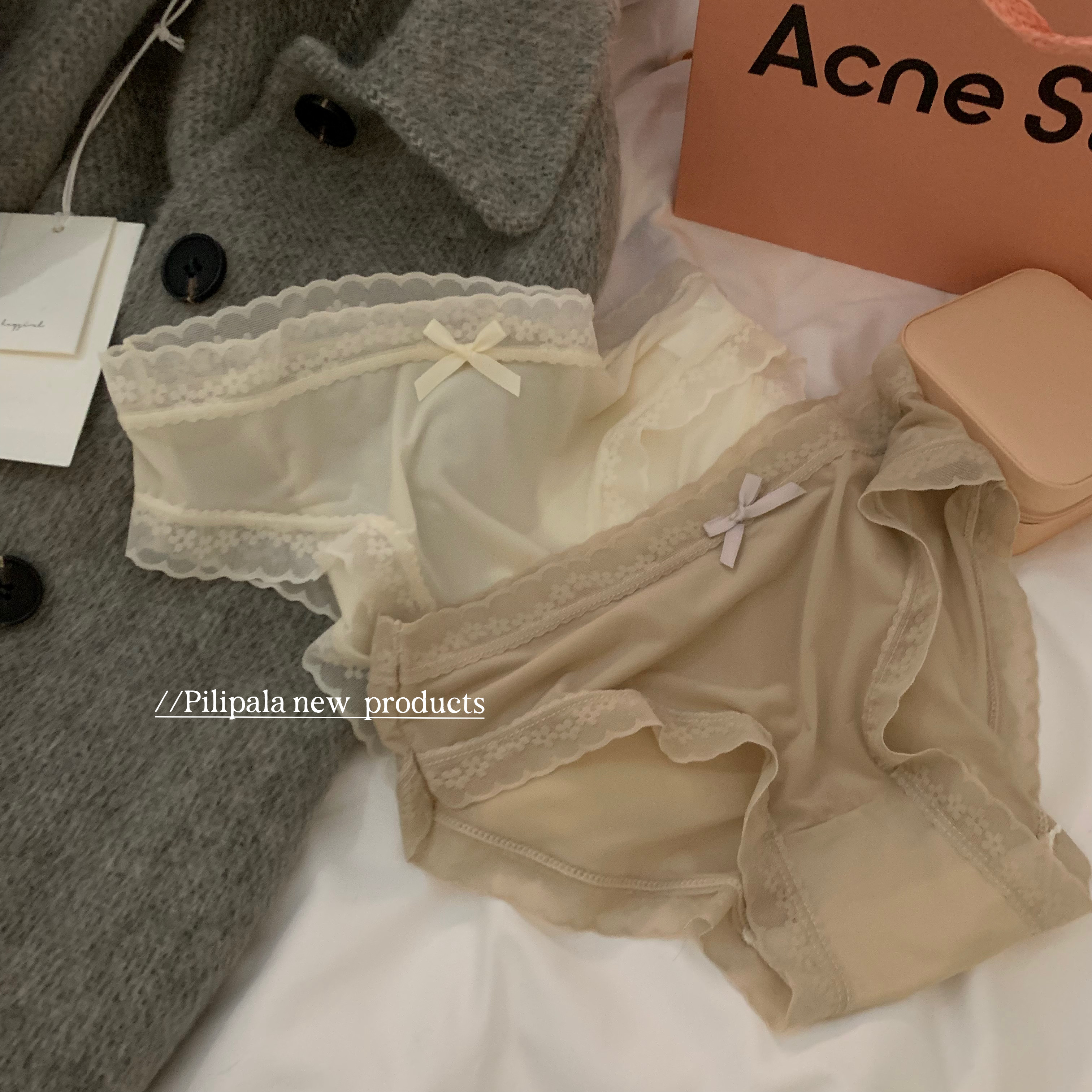 “舒适好看我都要”纯色冰丝内裤