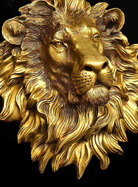 招财家居墙壁装饰挂件黄铜招财