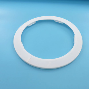 160PVC水管装饰圈墙洞孔空调洞装饰盖排水管圆形盖暖气管道装饰