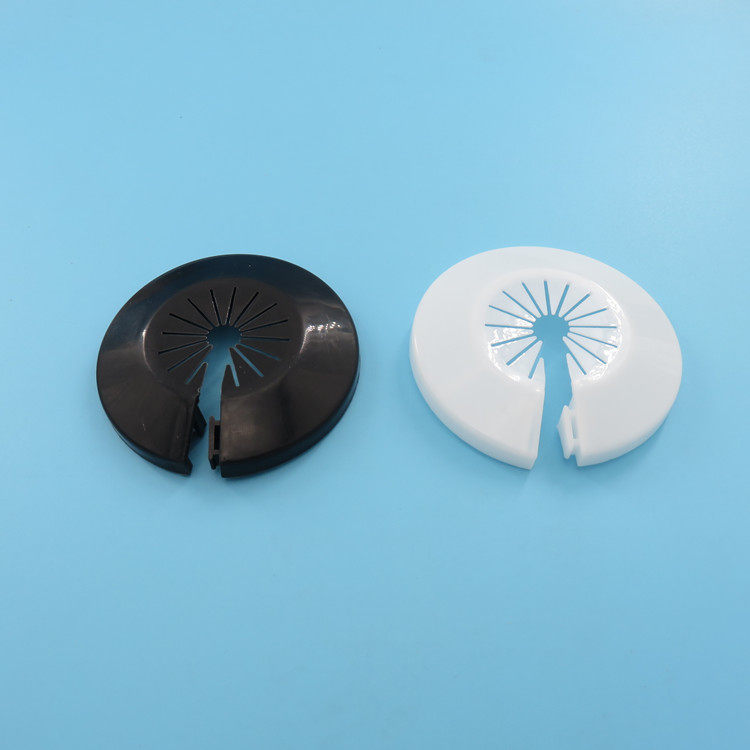 暖气管道防护圈 护盖塑料管消防管道PVC排水管装饰盖空调洞装饰圈