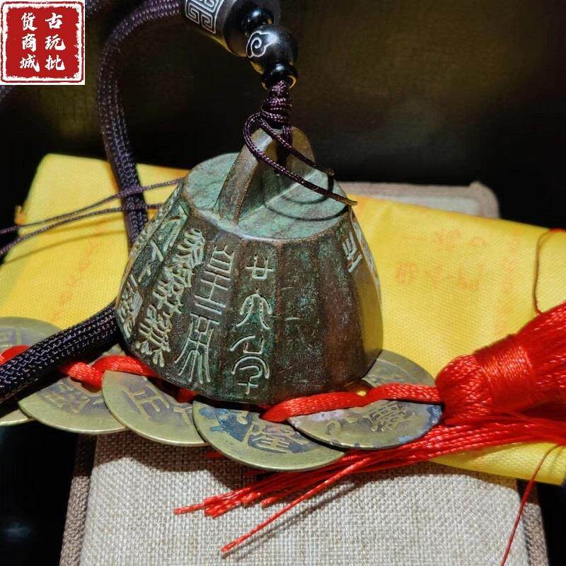 精品纯铜秦始皇诏文权黄铜镇纸秦权镇尺家居玄关装饰祈福开运套装